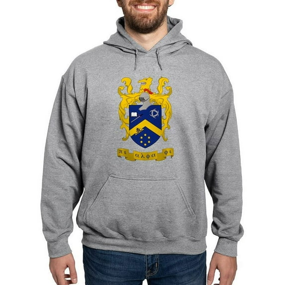CafePress - Pi Alpha Phi Colored Crest Sweatshirt - Pullover Hoodie, Hooded Sweatshirt