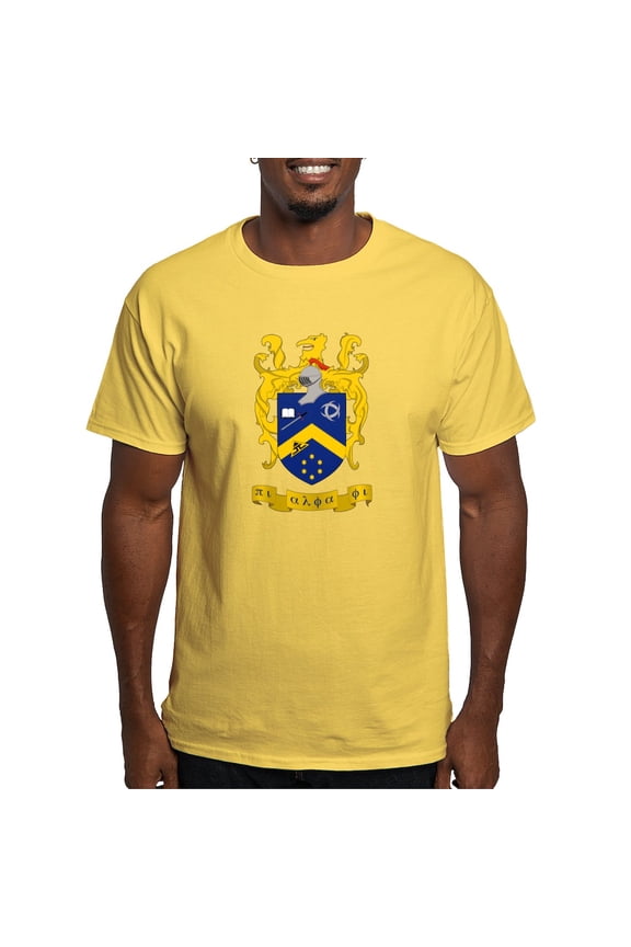 - Pi Alpha Phi Colored Crest T Shirt - Men's Classic Graphic T-Shirt
