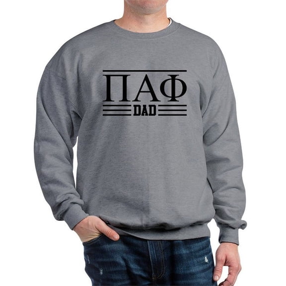 CafePress - Pi Alpha Phi Dad Sweatshirt - Crew Neck Sweatshirt