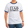 thumbnail image 1 of CafePress - Pi Alpha Phi Dad T Shirt - 100% Cotton Ringed T-Shirt, 1 of 4