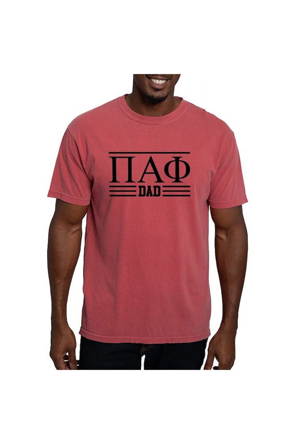 - Pi Alpha Phi Dad T Shirt - Mens Comfort Colors Shirt