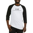 thumbnail image 1 of CafePress - Pi Alpha Phi Letters Baseball Jersey - Cotton Baseball Jersey, 3/4 Raglan Sleeve Shirt, 1 of 4