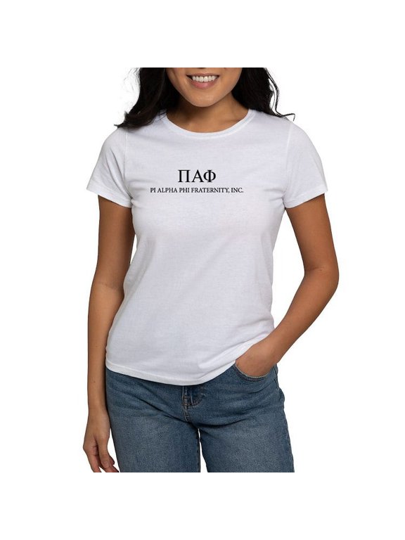 - Pi Alpha Phi Letters T Shirt - Women's Classic T-Shirt