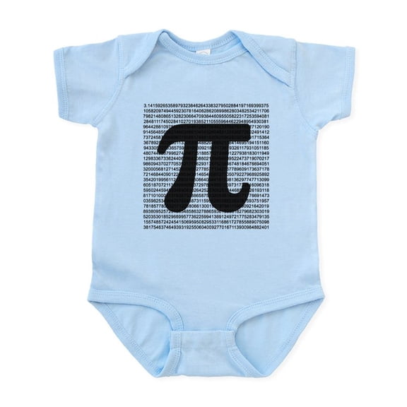 CafePress - Pi Infant Bodysuit - Baby Light Bodysuit, Size Newborn - 24 Months