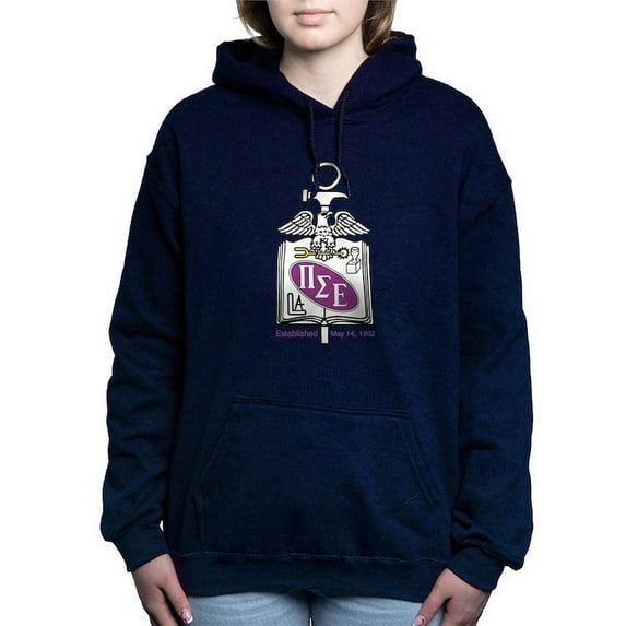 CafePress - Pi Sigma Epsilon Colored Crest Sweatshirt - Pullover Hoodie, Classic & Comfortable Hooded Sweatshirt