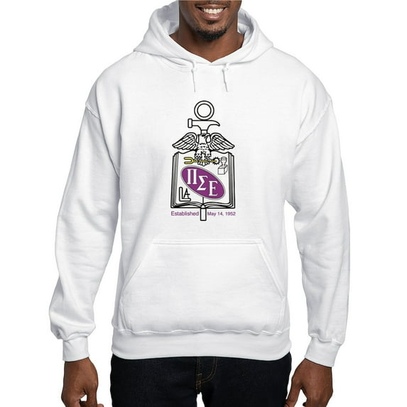 CafePress - Pi Sigma Epsilon Colored Crest Sweatshirt - Pullover Hoodie, Hooded Sweatshirt