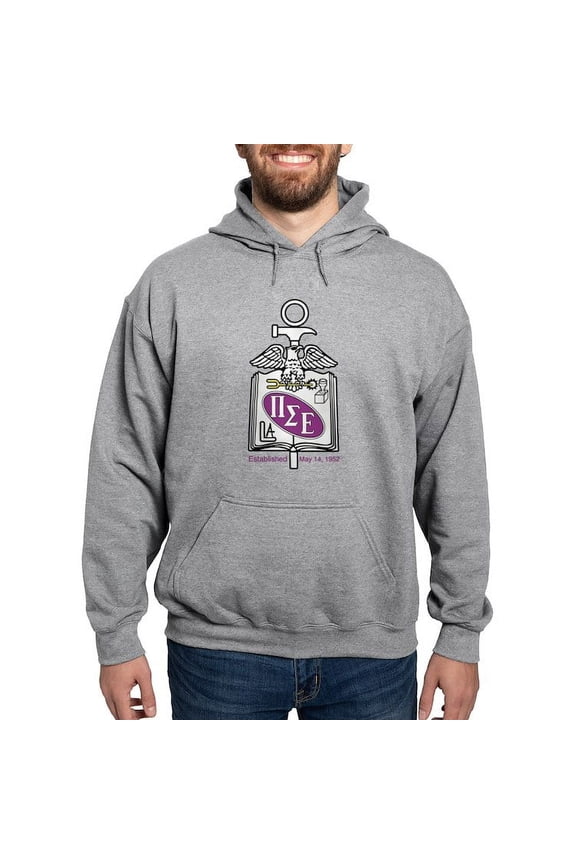 - Pi Sigma Epsilon Colored Crest Sweatshirt - Pullover Hoodie, Hooded Sweatshirt