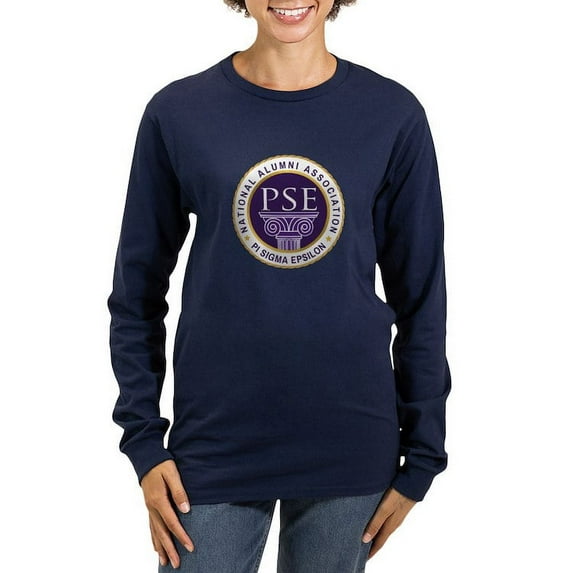 CafePress - Pi Sigma Epsilon National Alumni Association Long Sleeve T Shirt - Women's Long Sleeve Graphic Tee Casual Fit