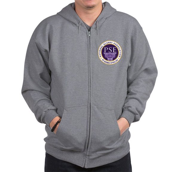 CafePress - Pi Sigma Epsilon National Alumni Association Sweatshirt - Zip Hoodie, Classic Hooded Sweatshirt with Metal Zipper