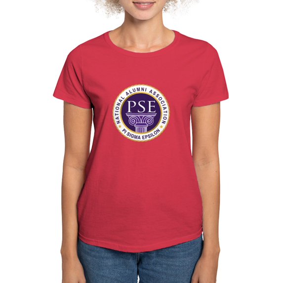 CafePress - Pi Sigma Epsilon National Alumni Association T Shirt - Women's Traditional Fit Dark T-Shirt