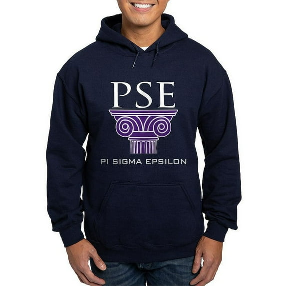 CafePress - Pi Sigma Epsilon Pillar Logo Sweatshirt - Pullover Hoodie, Classic, Comfortable Hooded Sweatshirt