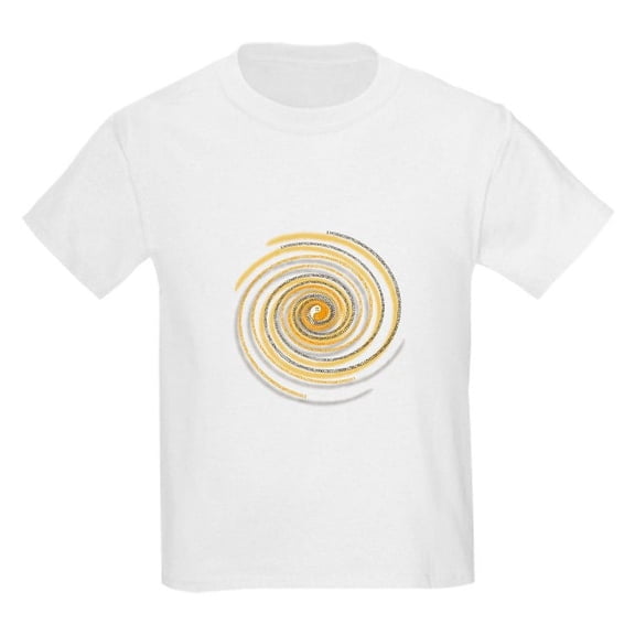 CafePress - Pi Swirl Kids Light T Shirt - Light T-Shirt Kids XS-XL