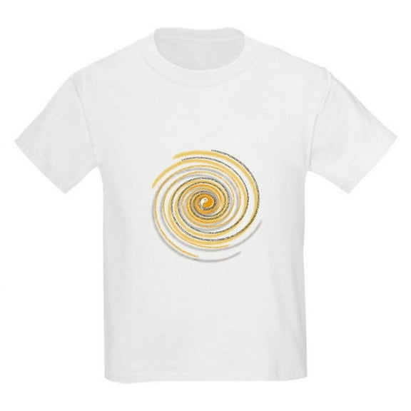 CafePress - Pi Swirl Kids Light T Shirt - Light T-Shirt Kids XS-XL