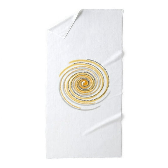 CafePress - Pi Swirl - Large Beach Towel, Soft 30"x60" Towel with Unique Design