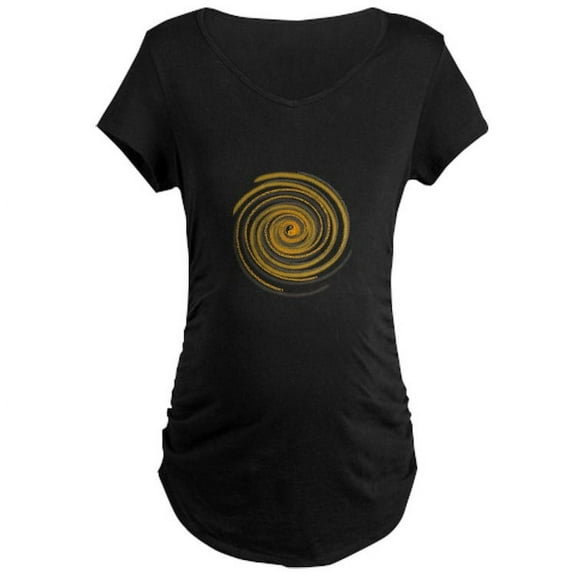 CafePress - Pi Swirl Maternity Dark T Shirt - Maternity Dark T-Shirt