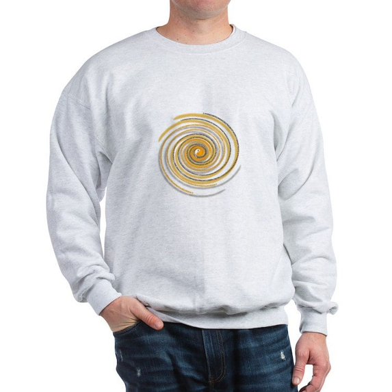 CafePress - Pi Swirl Sweatshirt - Crew Neck Sweatshirt