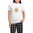 thumbnail image 1 of CafePress - Pi Swirl Women's Light Pajamas - Women's Short Sleeve Print T-Shirt and Pants Light Cotton Pajama Set, 1 of 7