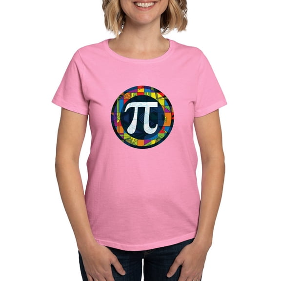CafePress - Pi Symbol 2 Women's Dark T Shirt - Women's Traditional Fit Dark T-Shirt