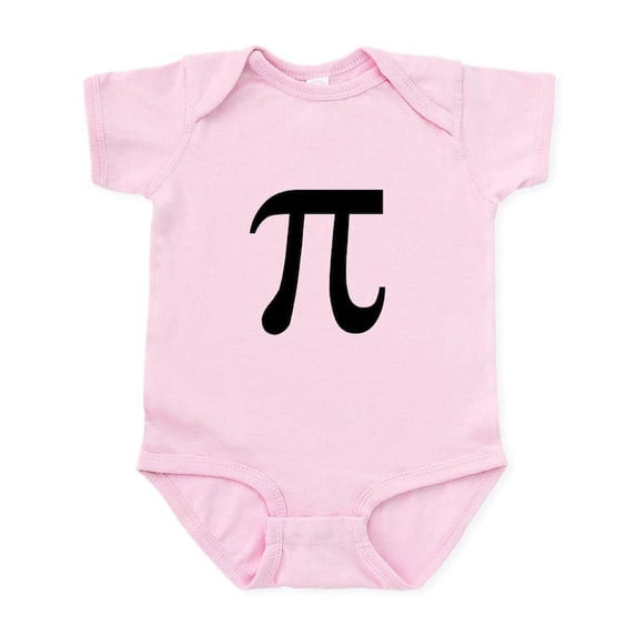 CafePress - Pi Symbol Infant Bodysuit - Baby Light Bodysuit, Size Newborn - 24 Months