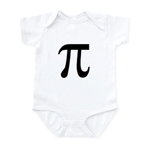 CafePress - Pi Symbol Infant Bodysuit - Baby Light Bodysuit, Size Newborn - 24 Months