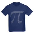 thumbnail image 1 of CafePress - Pi Symbol W/ Numbers Kids Dark T Shirt - Dark T-Shirt Kids XS-XL, 1 of 4