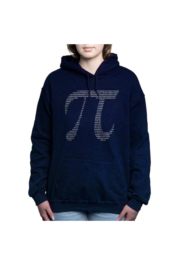 - Pi Symbol W/ Numbers - Pullover Hoodie, Classic & Comfortable Hooded Sweatshirt