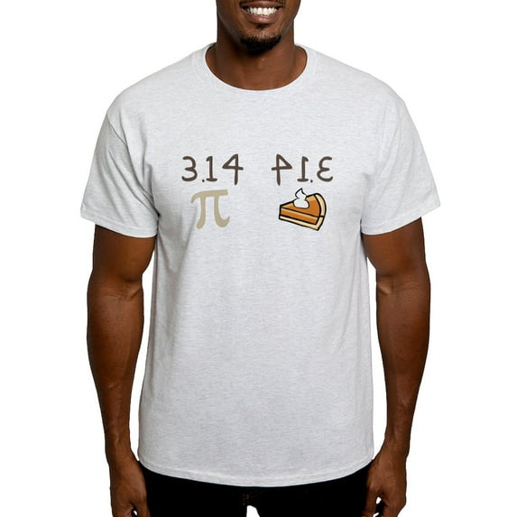 CafePress - Pi Vs Pie T Shirt - Men's Classic Graphic T-Shirt