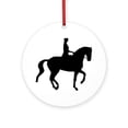thumbnail image 1 of CafePress - Piaffe Dressage -  Round Wood Ornament 4", 1 of 2