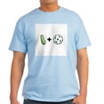 thumbnail image 1 of CafePress - Pickle + Ball Ash Grey T Shirt - Men's Classic Graphic T-Shirt, 1 of 4