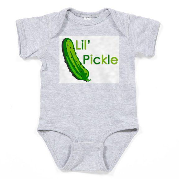 CafePress - Pickle2 - Cute Infant Bodysuit Baby Romper - Size Newborn - 24 Months