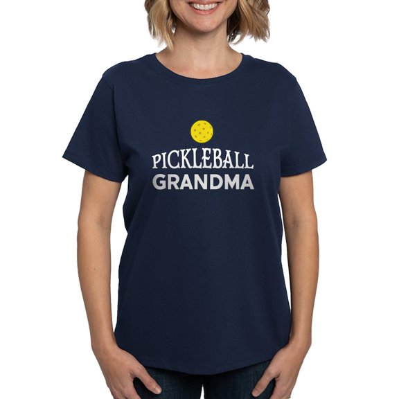 CafePress - Pickleball Grandma T Shirt - Women's Traditional Fit Dark T-Shirt