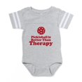 thumbnail image 1 of CafePress - Pickleball Is Better Than T - Cute Infant Baby Football Bodysuit, 1 of 3