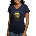 thumbnail image 1 of CafePress - Pickleball Sun With A Chance Of Pickleball - Women's V-Neck Dark T-Shirt, 1 of 4