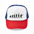 thumbnail image 1 of CafePress - Pickleball - Adjustable Unisex Printed Trucker Hat with Mesh Back, 1 of 10