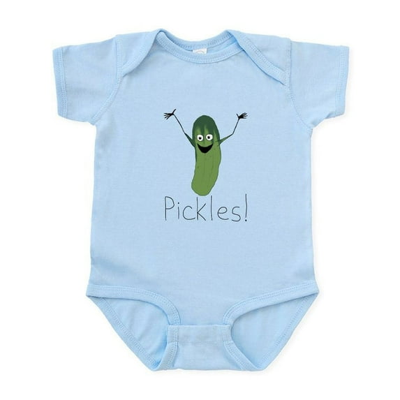 CafePress - Pickles! Body Suit - Baby Light Bodysuit, Size Newborn - 24 Months