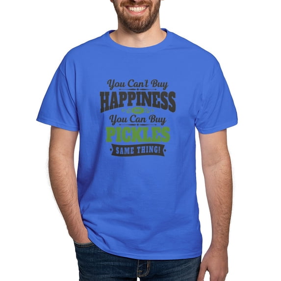 CafePress - Pickles Happiness Light T Shirt - Men's Classic Graphic Cotton T-Shirt