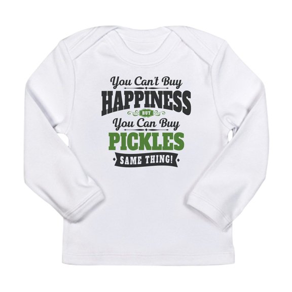 CafePress - Pickles Happiness Long Sleeve Infant T Shirt - Long Sleeve Infant T-Shirt