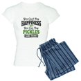 thumbnail image 1 of CafePress - Pickles Happiness Women's Light Pajamas - Women's Short Sleeve Print T-Shirt and Pants Light Cotton Pajama Set, 1 of 7