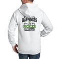 thumbnail image 1 of CafePress - Pickles Happiness Zip Hoodie - Zip Hoodie, Classic Hooded Sweatshirt with Metal Zipper, 1 of 4