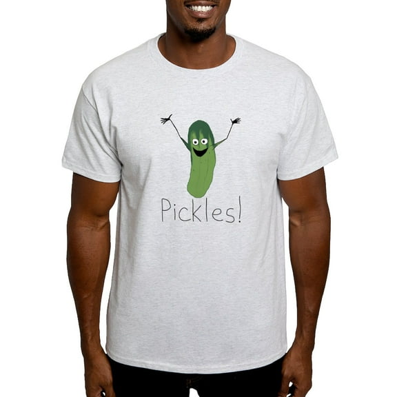 CafePress - Pickles! Light T Shirt - Men's Classic Graphic T-Shirt