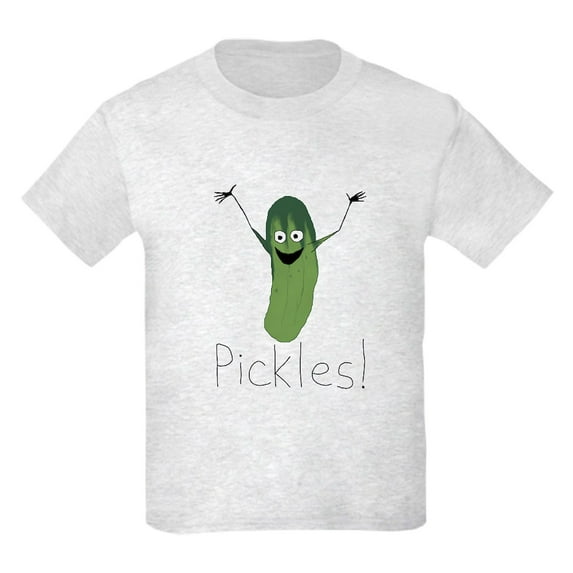 CafePress - Pickles! T Shirt - Light T-Shirt Kids XS-XL