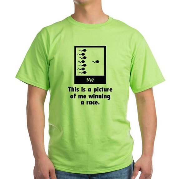 CafePress - Picturemewinning1a Men's Value T Shirt - Light T-Shirt - CP
