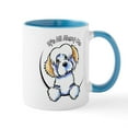 thumbnail image 1 of CafePress - Piebald Havanese IAAM Mug - 11 oz Ceramic Mug - Novelty Coffee Tea Cup, 1 of 4