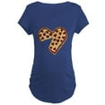 thumbnail image 1 of CafePress - Piece Of My Heart Pizza Matching - Maternity Dark T-Shirt, 1 of 3