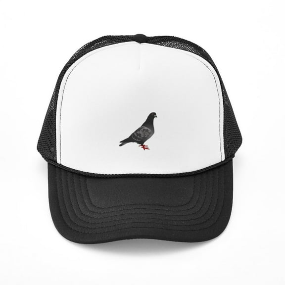 CafePress - Pigeon Hat - Adjustable Unisex Printed Trucker Hat with Mesh Back