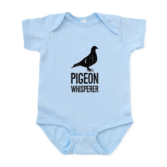 CafePress - Pigeon Whisperer Body Suit - Baby Light Bodysuit, Size Newborn - 24 Months