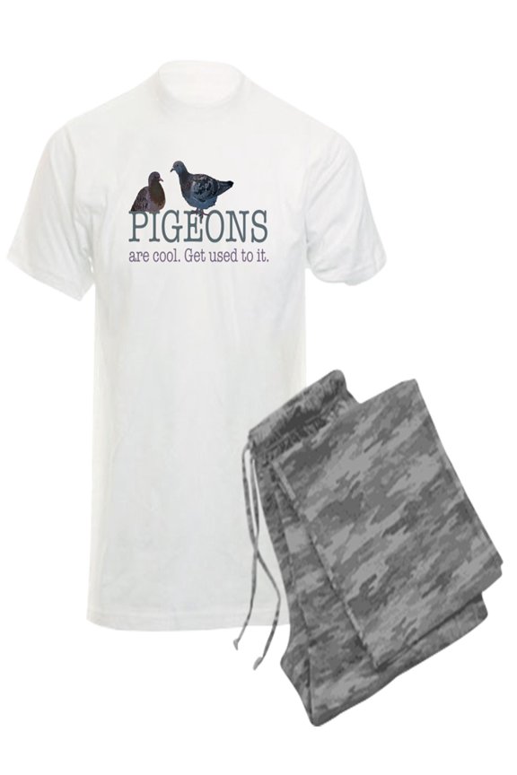 - Pigeons Are Cool - Men's Light Pajamas