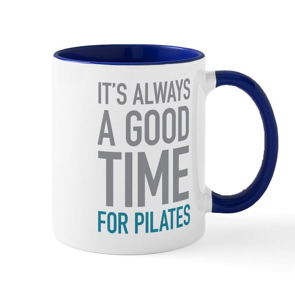 CafePress - Pilates Mugs - 11 oz Ceramic Mug - Novelty Coffee Tea Cup