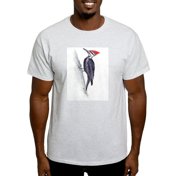 CafePress - Pileated Woodpecker Light T Shirt - Men's Classic Graphic T-Shirt