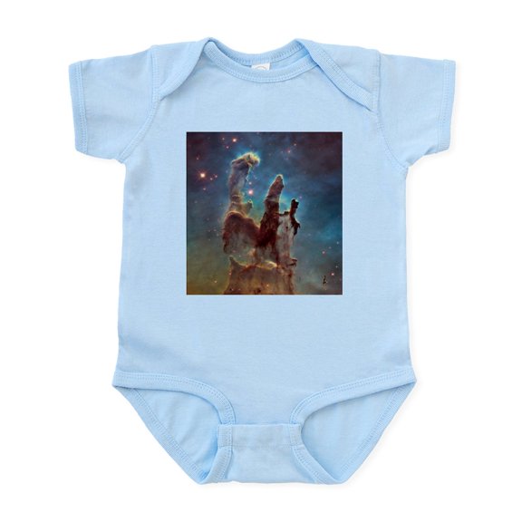 CafePress - Pillars Of Creation 2015 Eagle Nebula Body Suit - Baby Light Bodysuit, Size Newborn - 24 Months